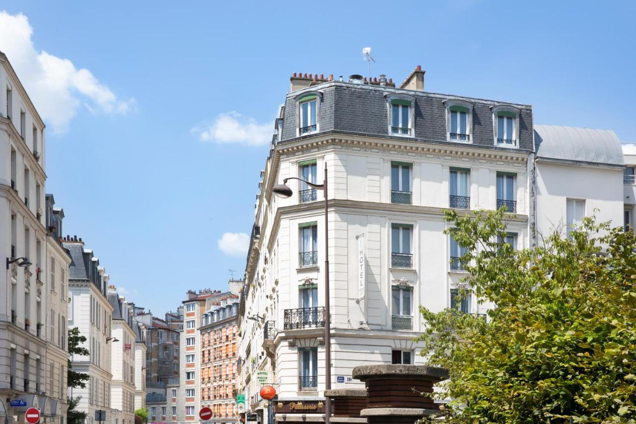 Hotel Moulin Vert Paris Eksteriør billede