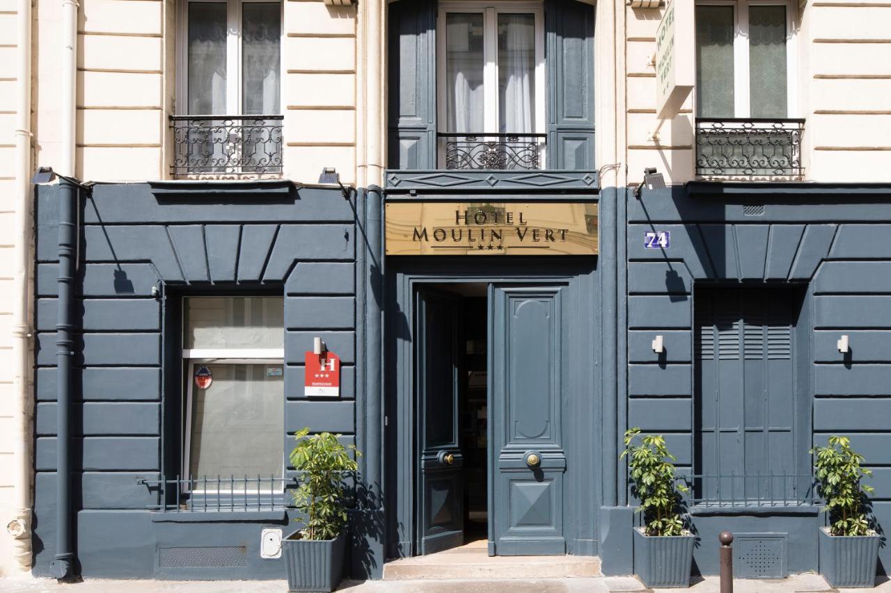 Hotel Moulin Vert Paris Eksteriør billede